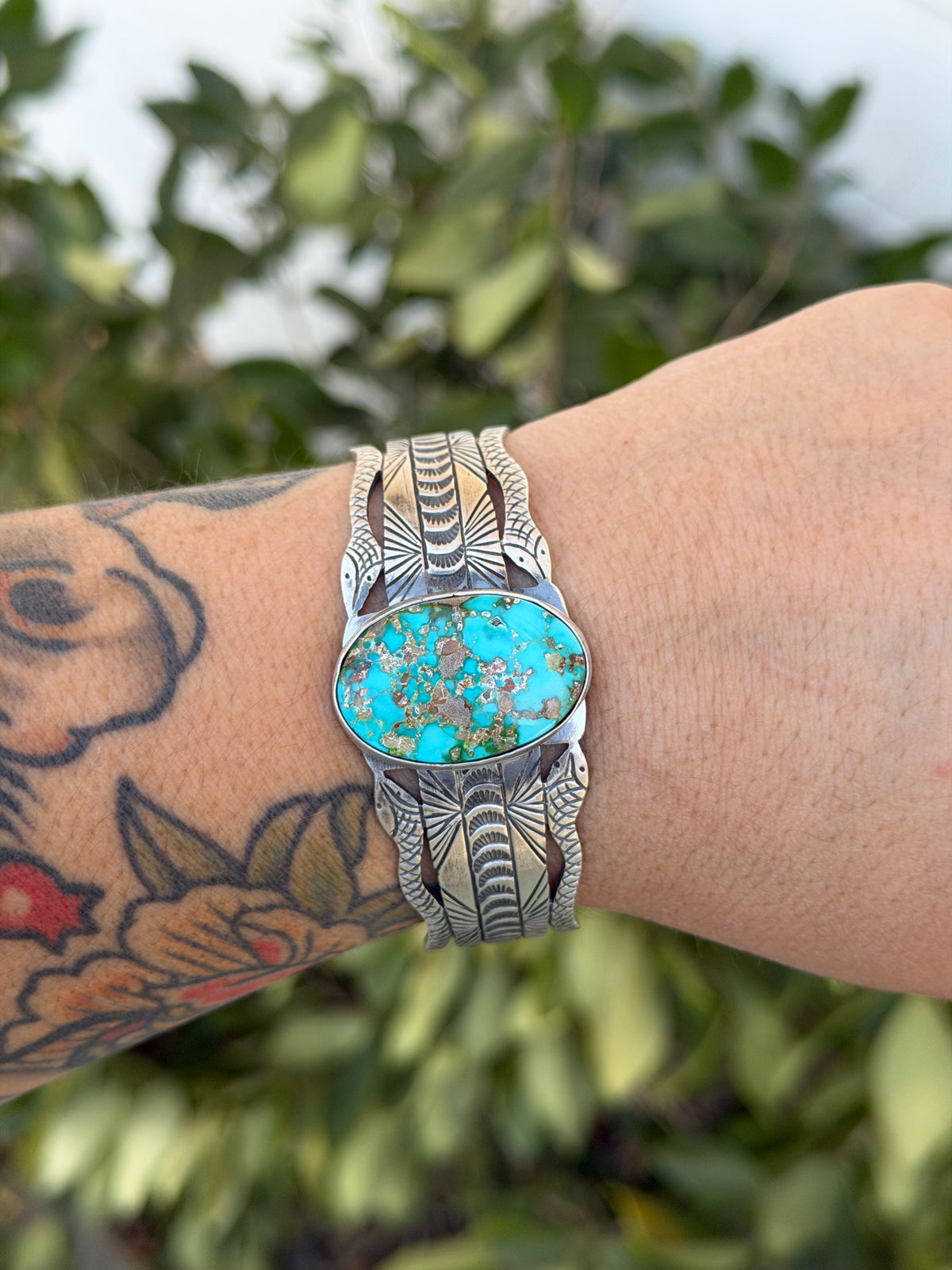 Sonoran snake cuff