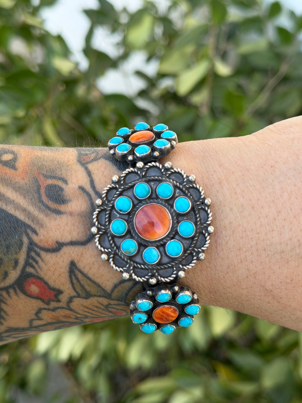 Spiny & kingman cuff