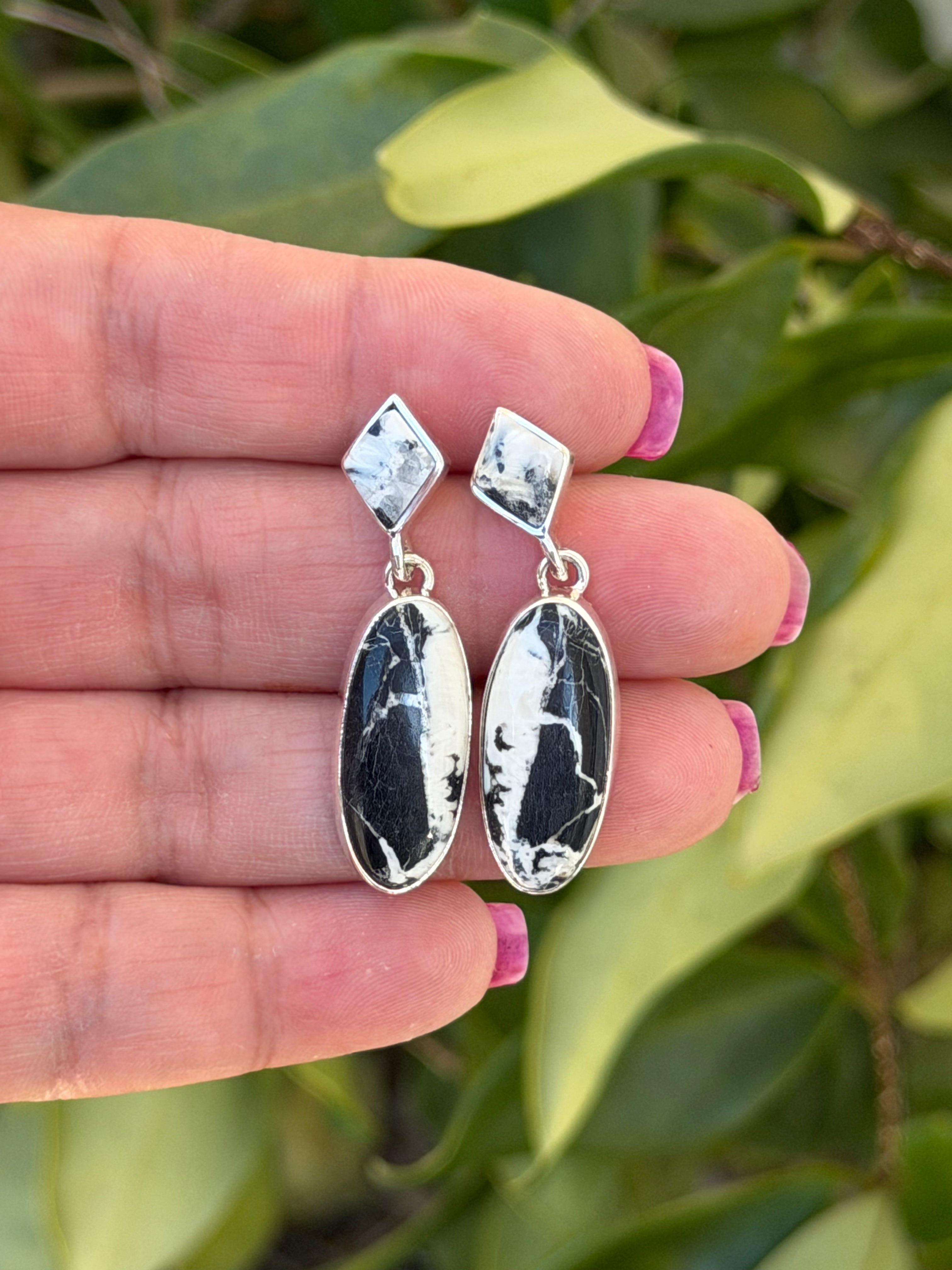 White buffalo dangles