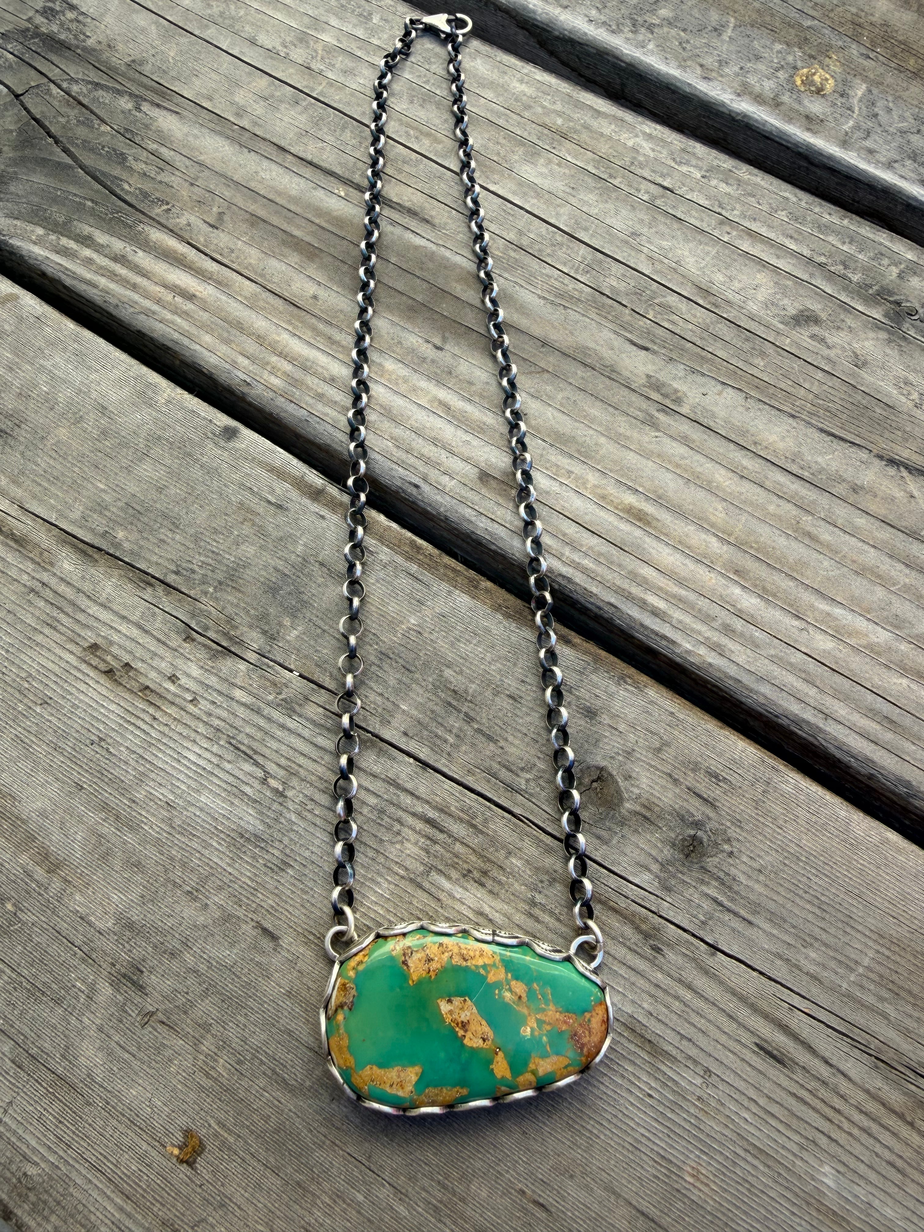 Royston bar necklace