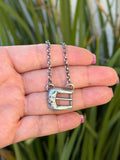 Buckle necklace