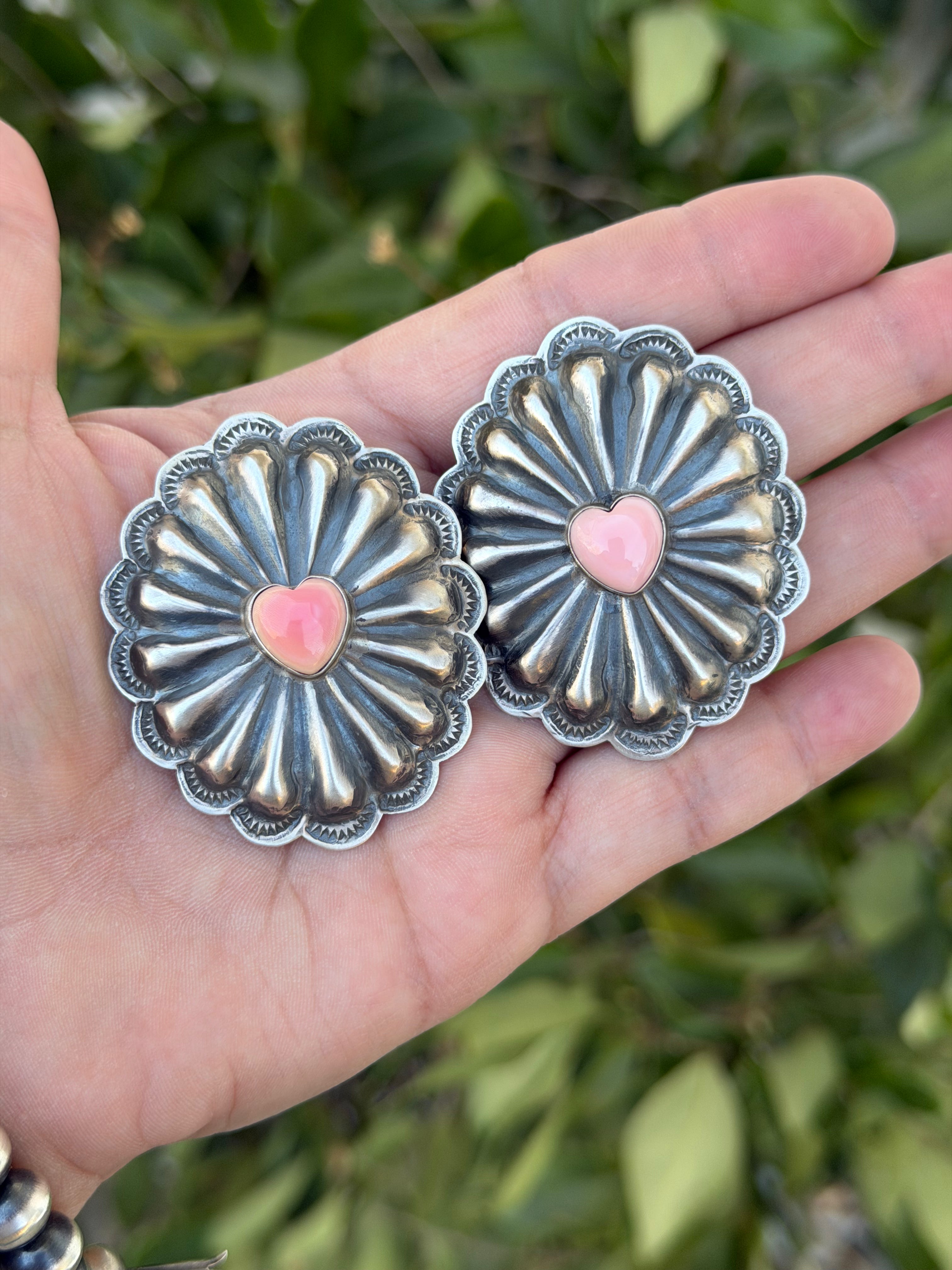 Rita Lee Heart conchos