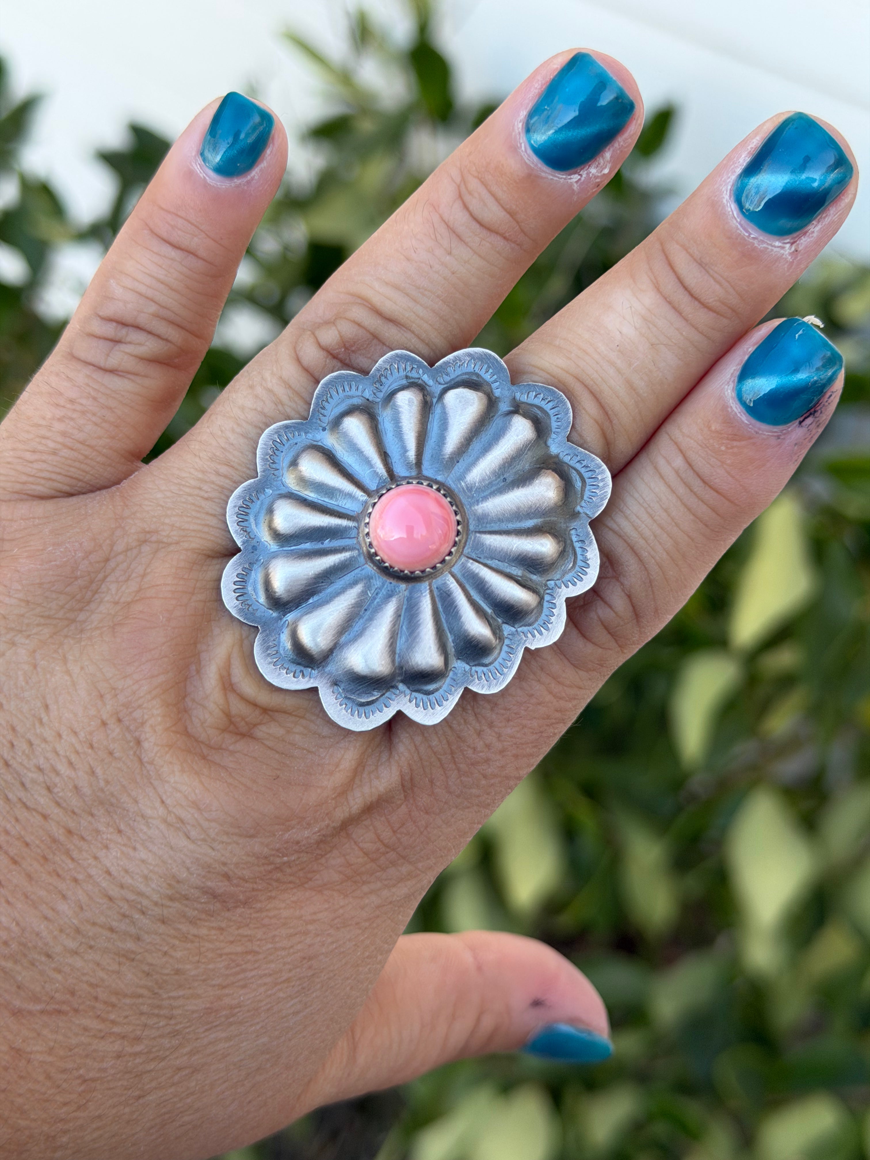 Pink concho