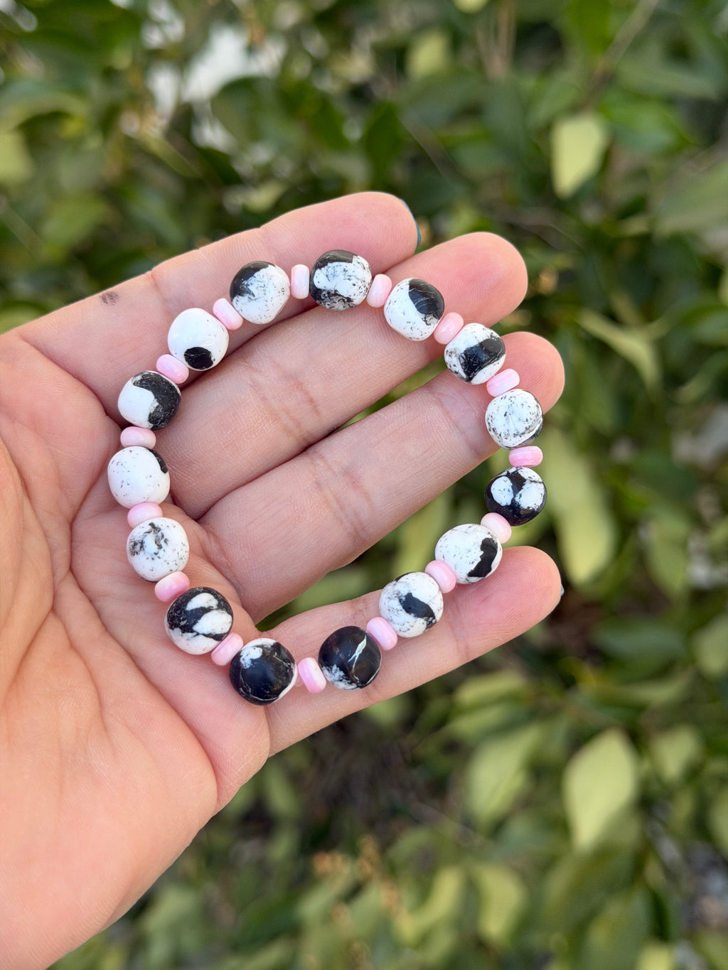 WB & Pink Conch stretch