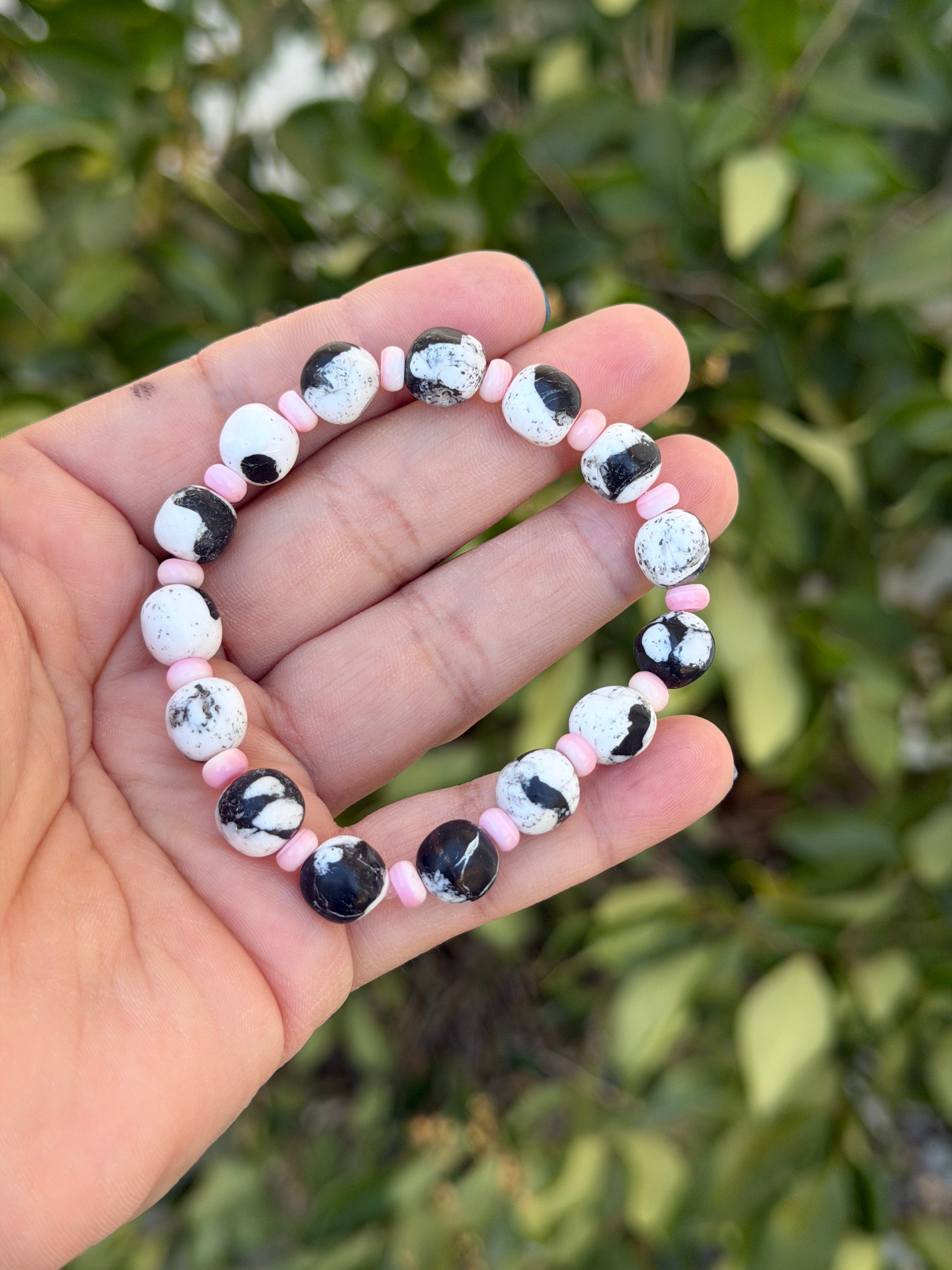 WB & Pink Conch stretch