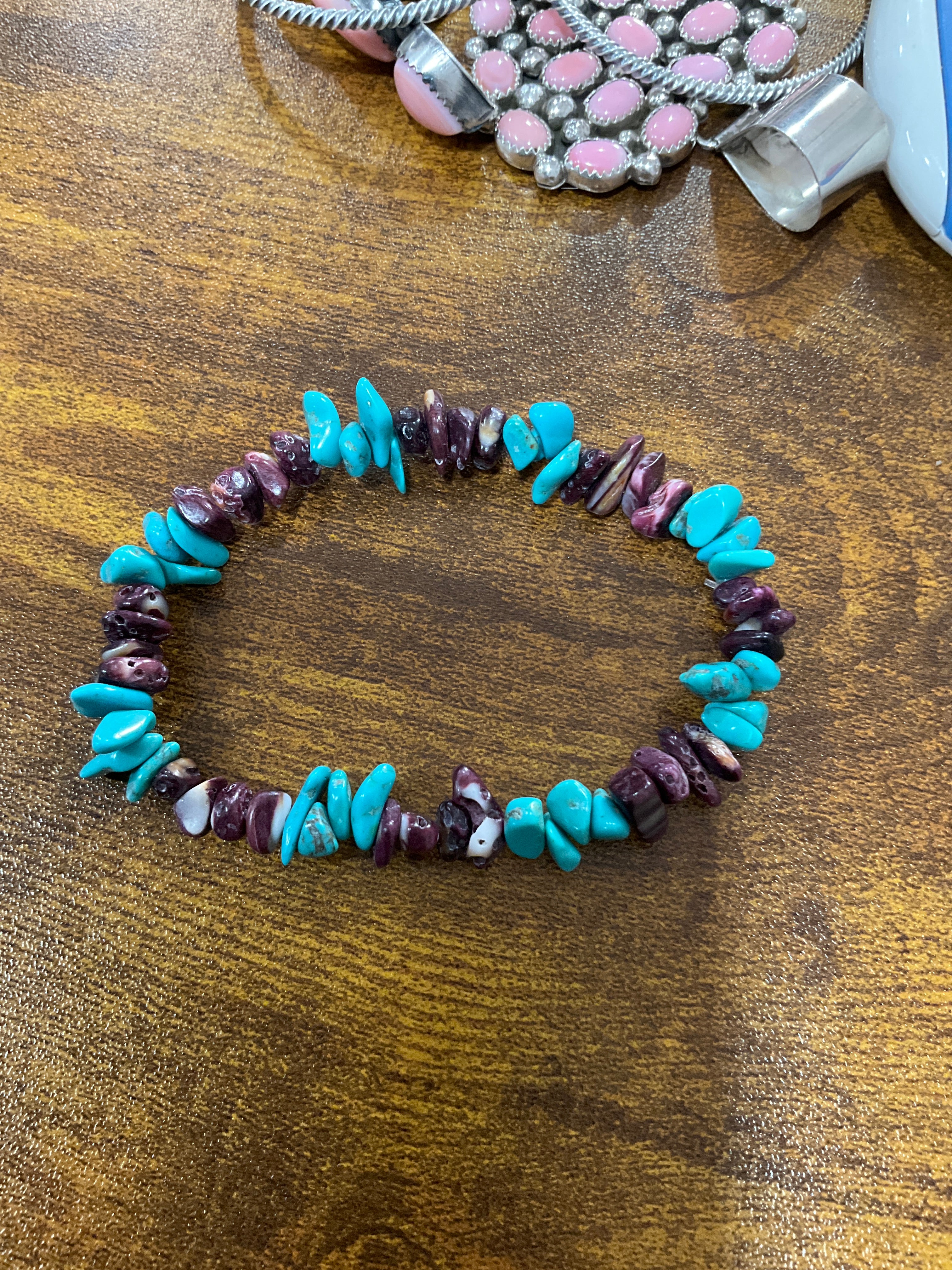 The turquoise gal