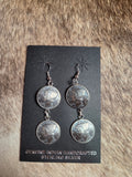 Coin dangle earrings