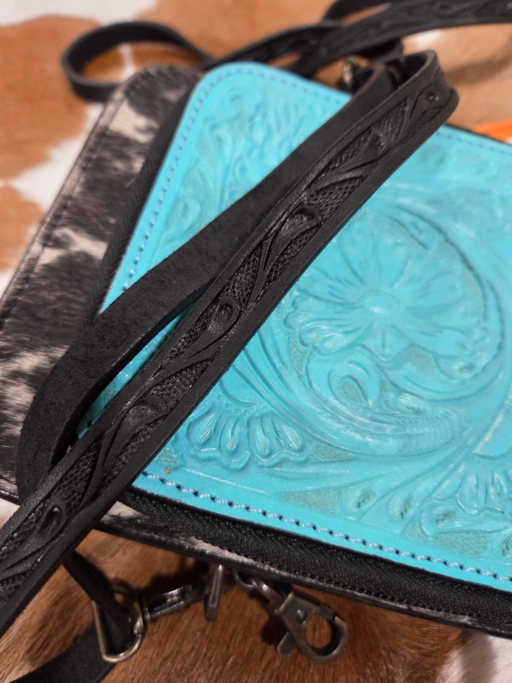 Turquoise crossbody