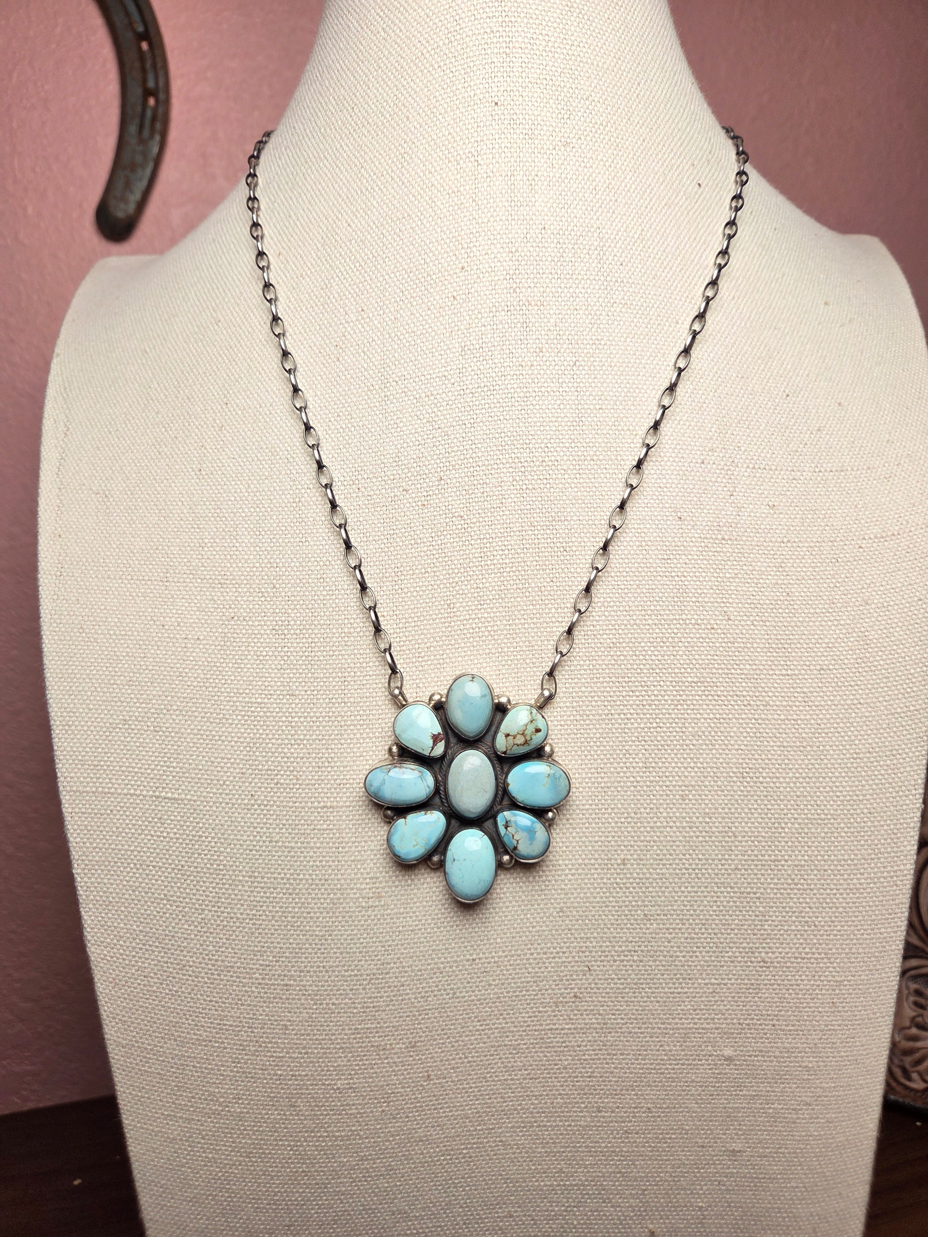 Golden hills Turquoise necklace