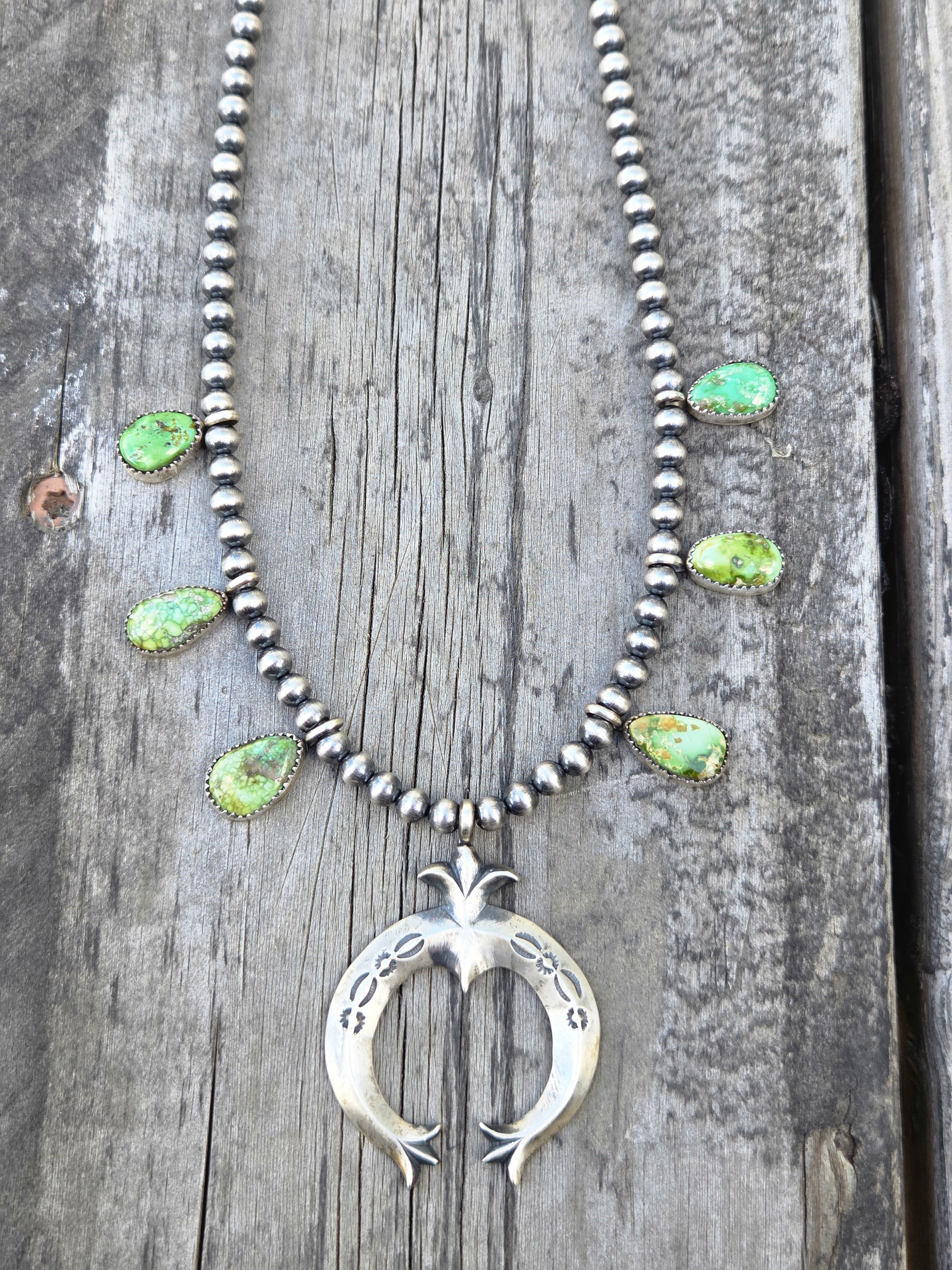 Sonoran Gold Square blossom necklace