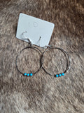 Turquoise dangle earrings