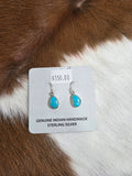 Turquoise dangle earrings