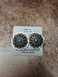 Silver and turquoise studs