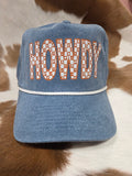 Denim Howdy hat