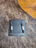 Barrel dangle earrings