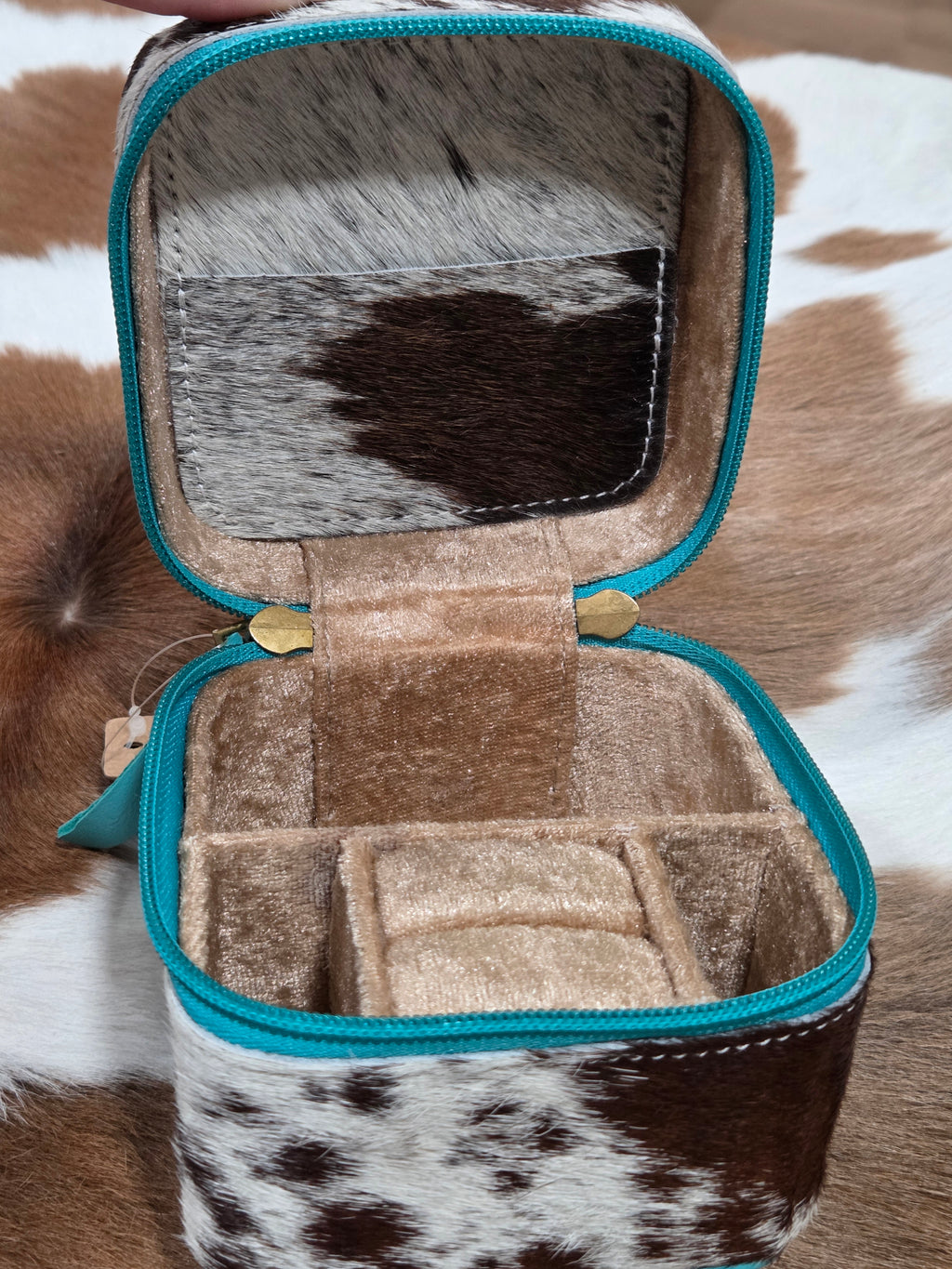 Turquoise small Jewelry box
