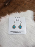 Turquoise dangle earrings
