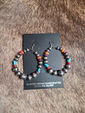 Mixed spiny dangle hoops