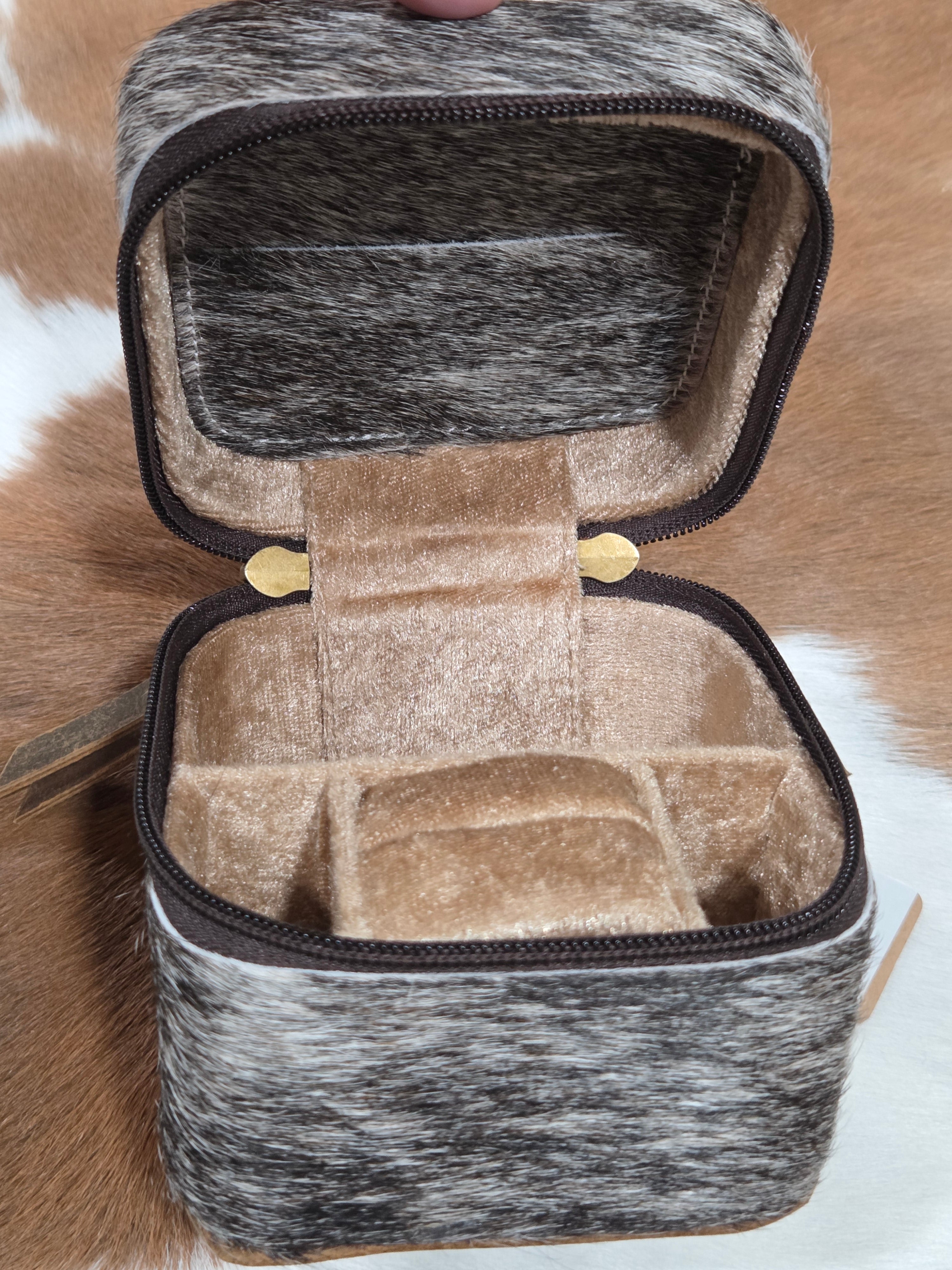 Grey Brindle jewelry box