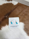 Turquoise dangle earrings