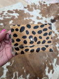 Leopard coin pouch