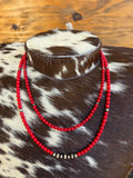 Red Coral Necklace (top)